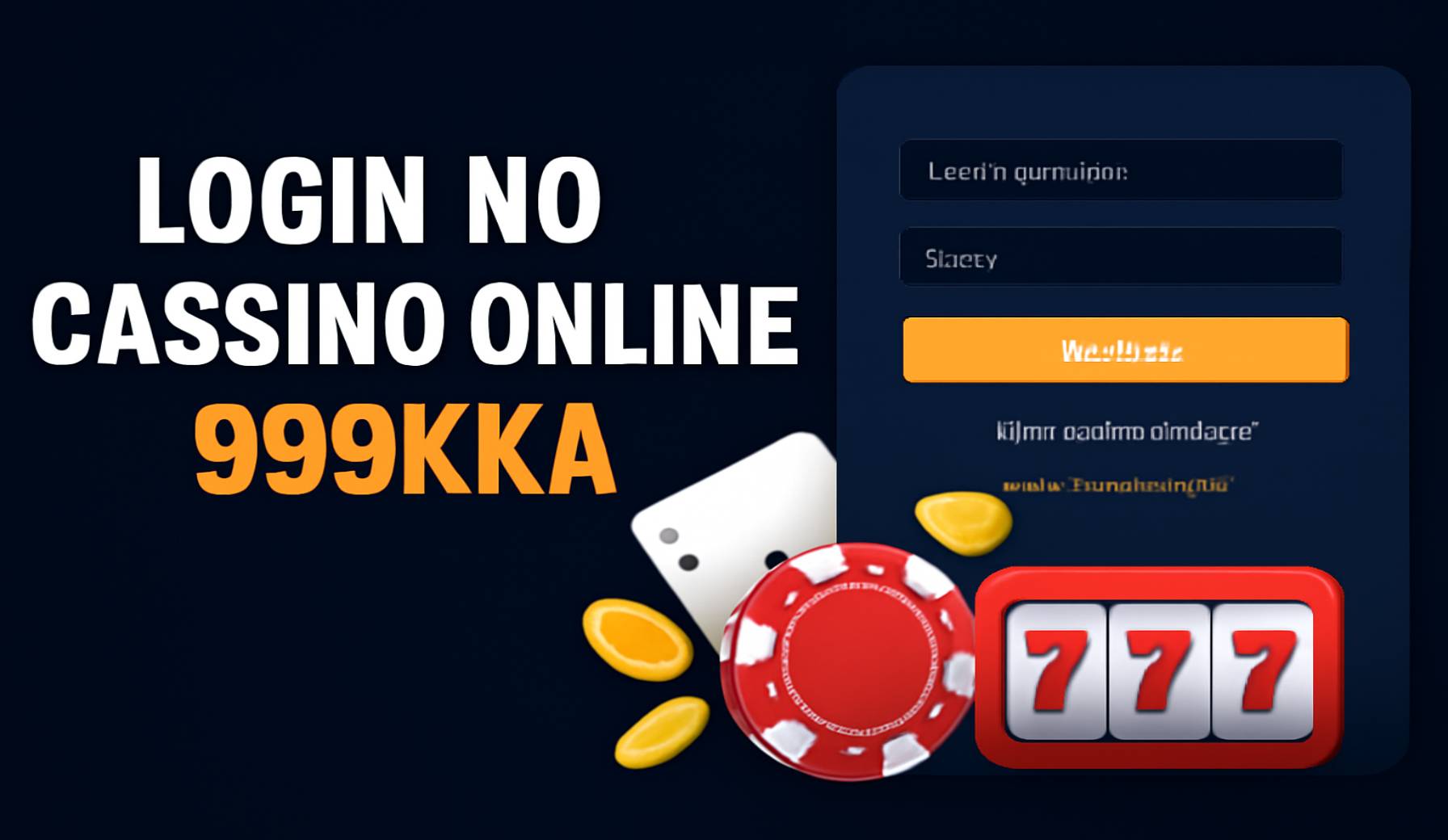 Criar uma nova Conta no plataforma 999KKA